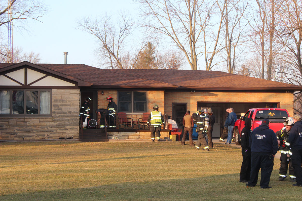 Dryer vent fire
